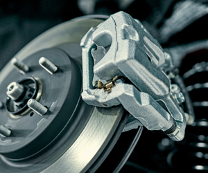 Up close to Brake Caliper | South Denver Automotive