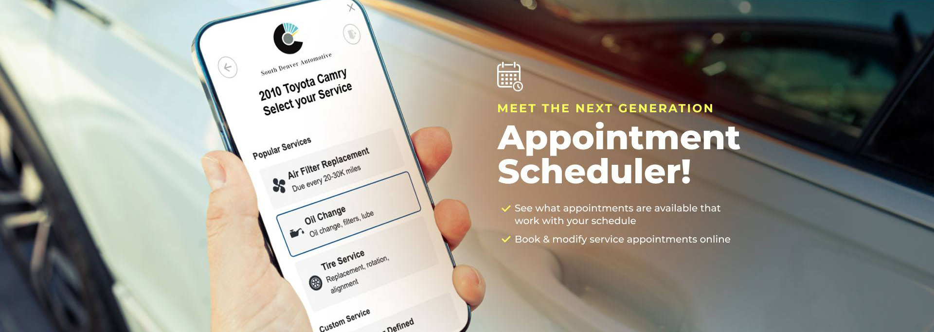 Live Scheduler | South Denver Automotive